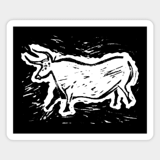 Aurochs from the Lascaux Cave Magnet